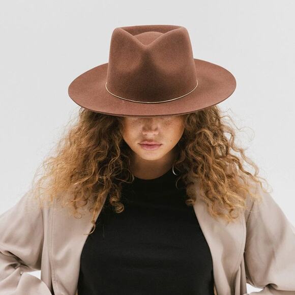 GIGI PIP Zephyr Rancher Hat Brown Dark Oak Brown main image 6
